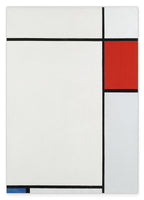 Piet Mondrian - Komposition - Bunte Geometrie