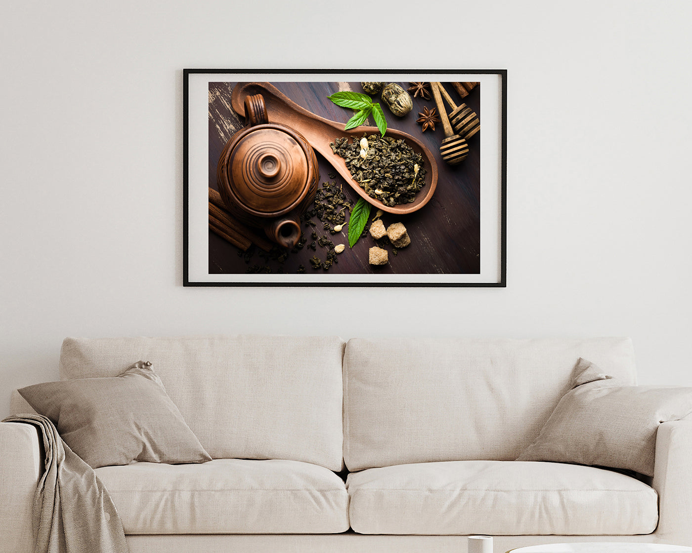 Frische Teezubereitung