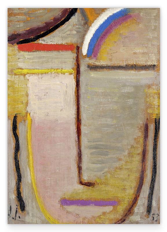 Alexej von Jawlensky - Abstrakter Kopf Hover Image