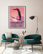 Pierre Fix-Masseau - Art Deco Werbeplakat - Deutsche Ski-Meisterschaft