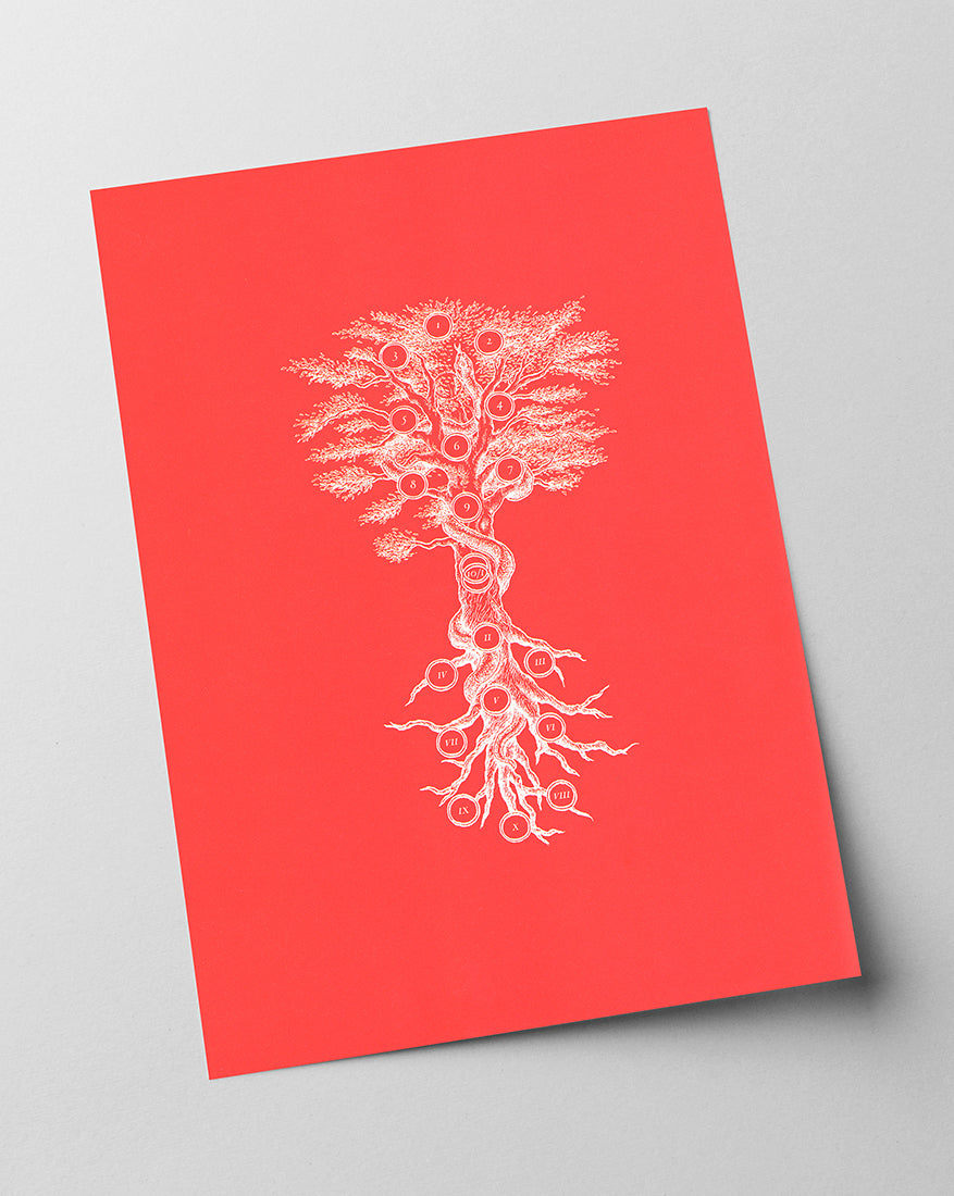 Energiefelder im Baum