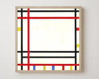 Piet Mondrian - Komposition - Bunte Geometrie
