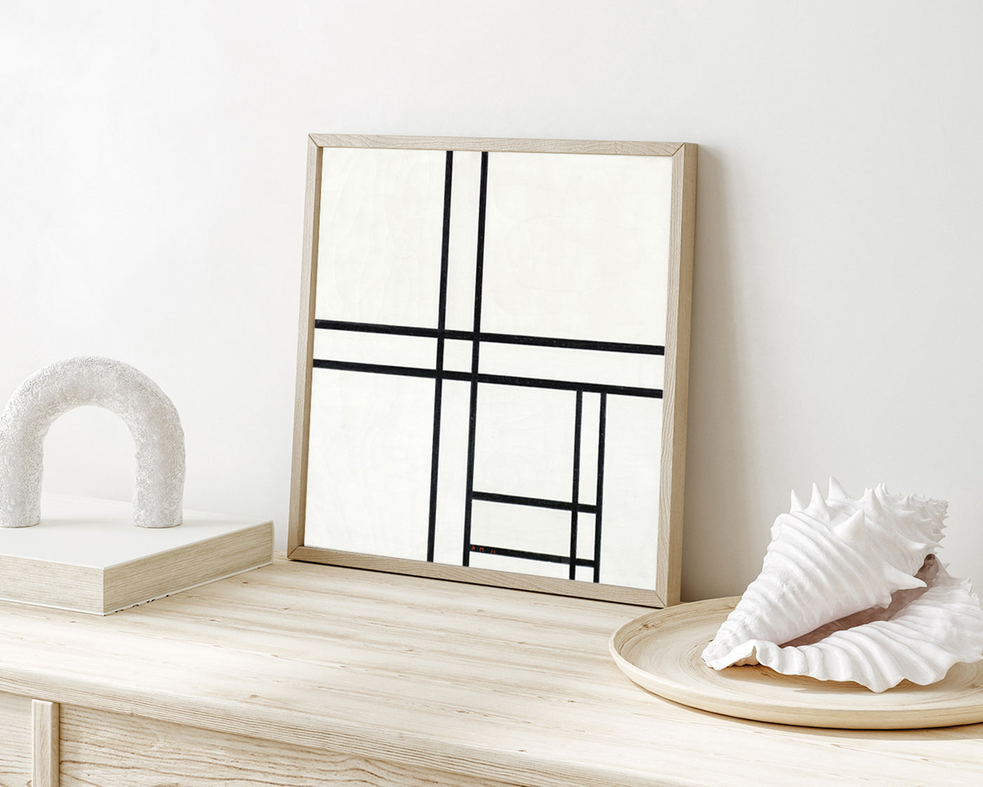 Piet Mondrian - Komposition - Bunte Geometrie