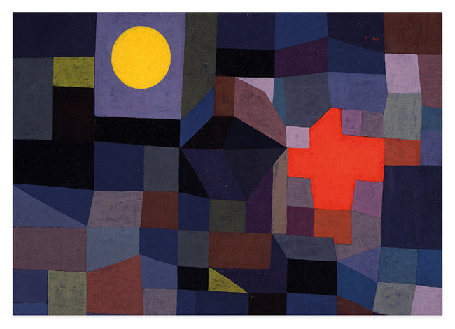 Paul Klee - Feuer bei Vollmond Hover Image