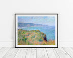 Claude Monet - Klippe bei Pourville