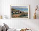 Auguste Renoir - Ansicht der Seeküste nahe Wargemont in Normandie