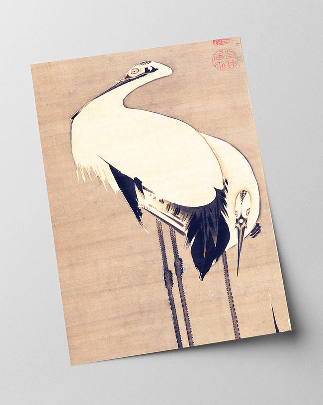 Itō Jakuchū - Zwei Kraniche Main Image