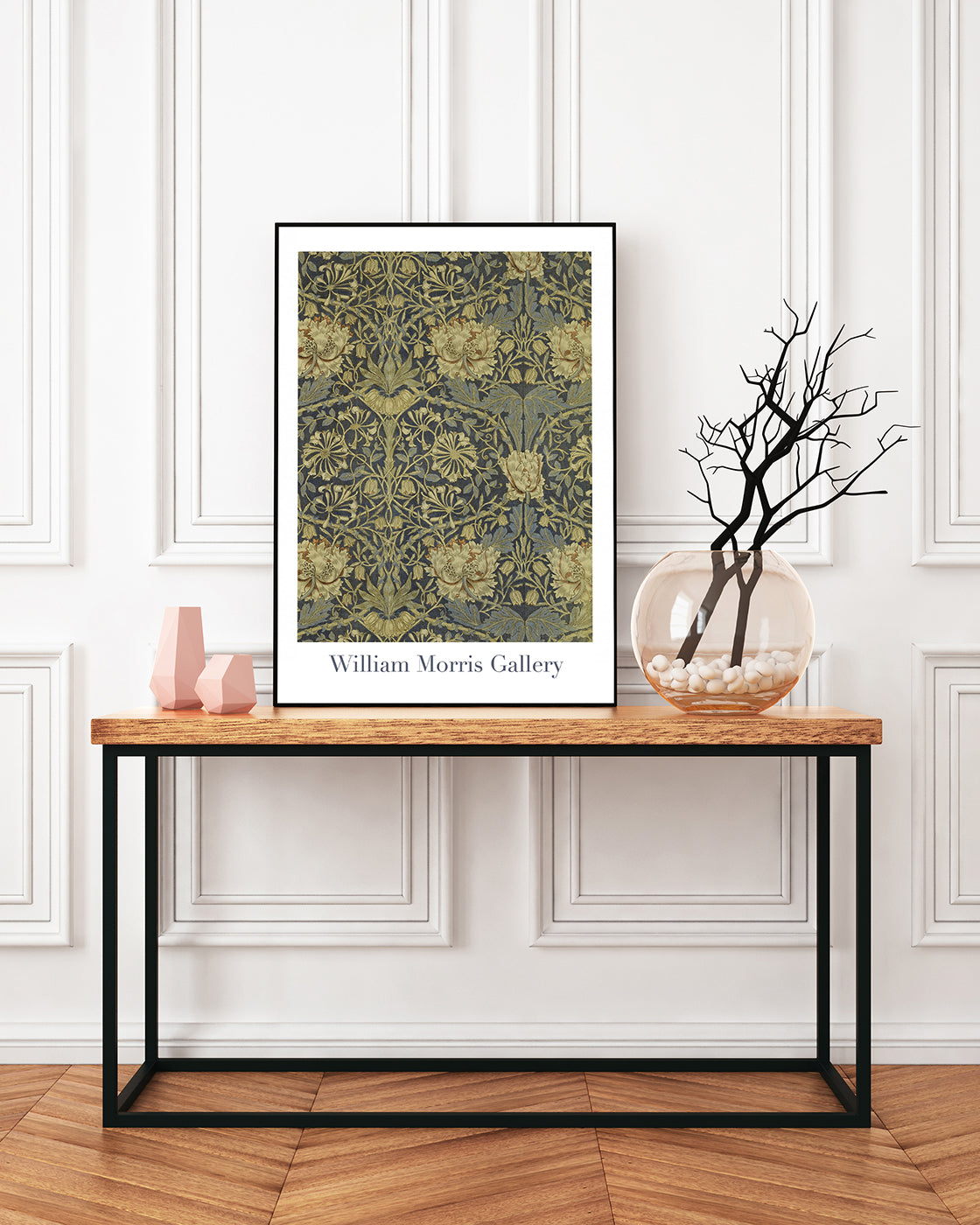 William Morris Jagd - Museum-Poster Rosenmuster