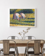 Georges Seurat - Bäuerinnen bei der Arbeit