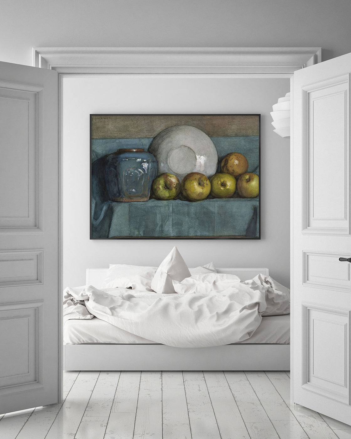 Piet Mondrian - Stillleben in gedeckten Farben