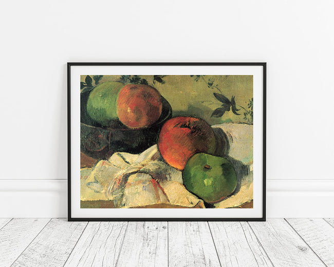 Paul Gauguin - Stillleben Äpfel und Schale Main Image