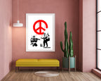 Banksy - Museum-Poster Armee malt Peace