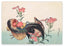 Katsushika Hokusai - Hahn, Henne und Nadeshiko