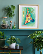 Wassily Kandinsky - Bunt im Dreieck (1927)