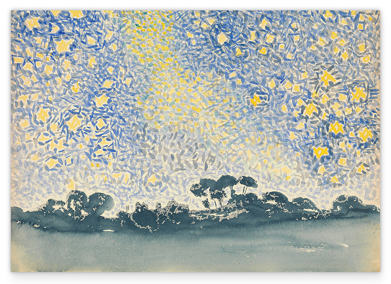 Henri-Edmond-Kreuz - Landschaft mit Sternen