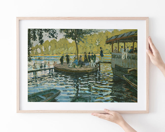 Claude Monet - Badende in La Grenouillère (1869) Main Image