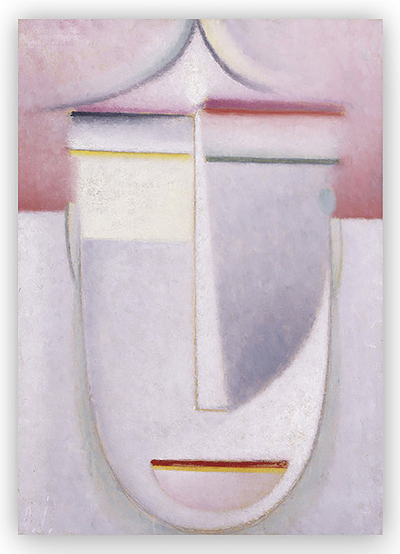 Alexej von Jawlensky - Abstrakter Kopf Komposition 2 Winter Hover Image