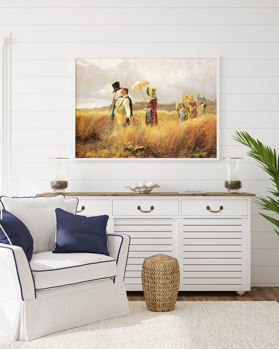 Carl Spitzweg - Sonntagsspaziergang