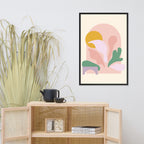 Gerahmtes Fotopapier-Poster