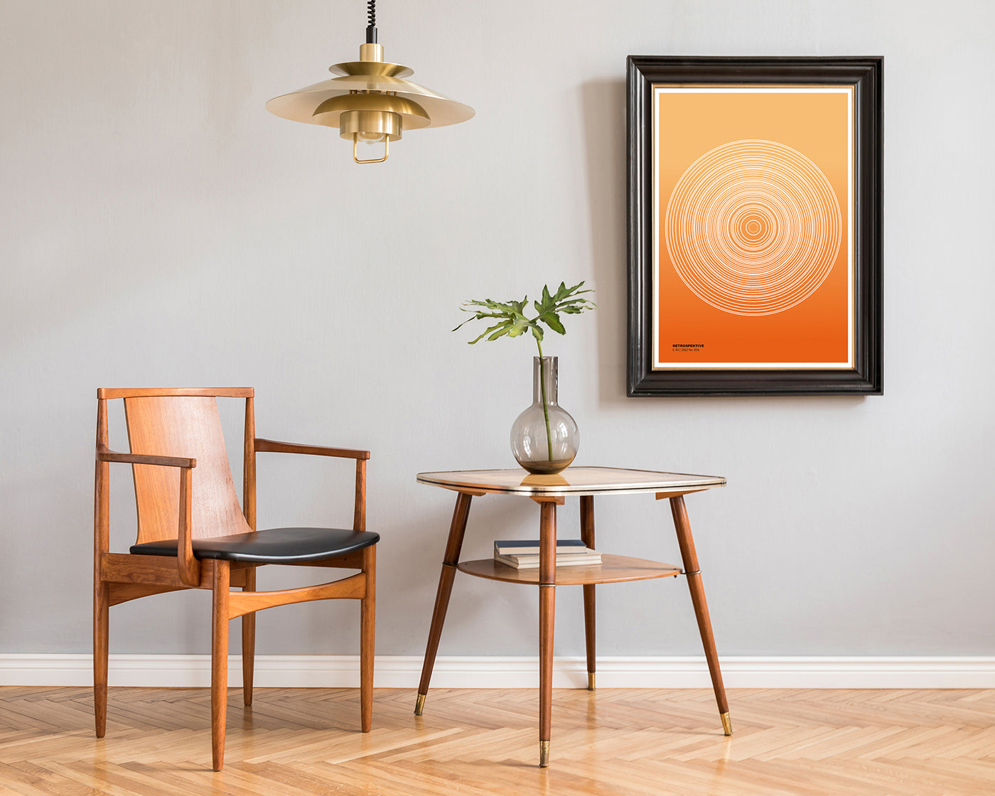 Retrospektive - No. 004 - Kreise in Weiß