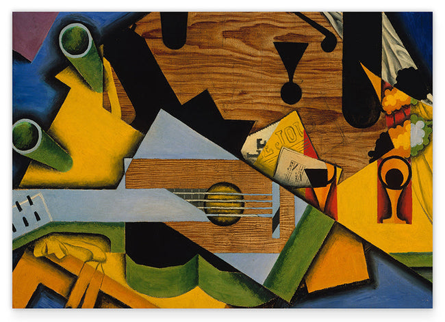 Juan Gris - Stillleben mit einer Gitarre Hover Image