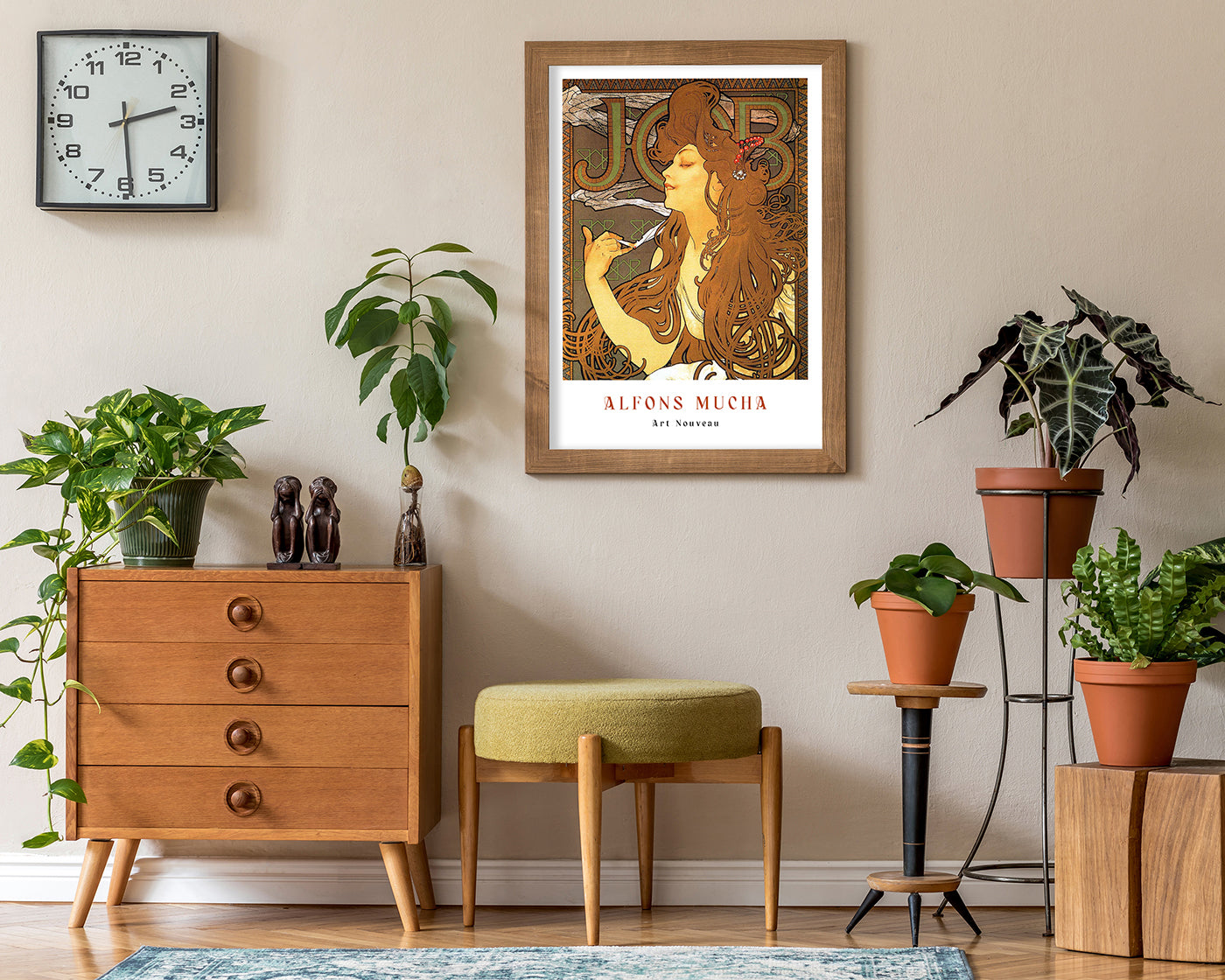 Alfons Mucha - Museum-Poster Rauchende Frau I - JOB