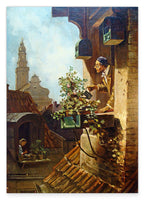 Carl Spitzweg - Im Dachstübchen