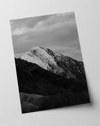 Berge - Schwarz-Weiß