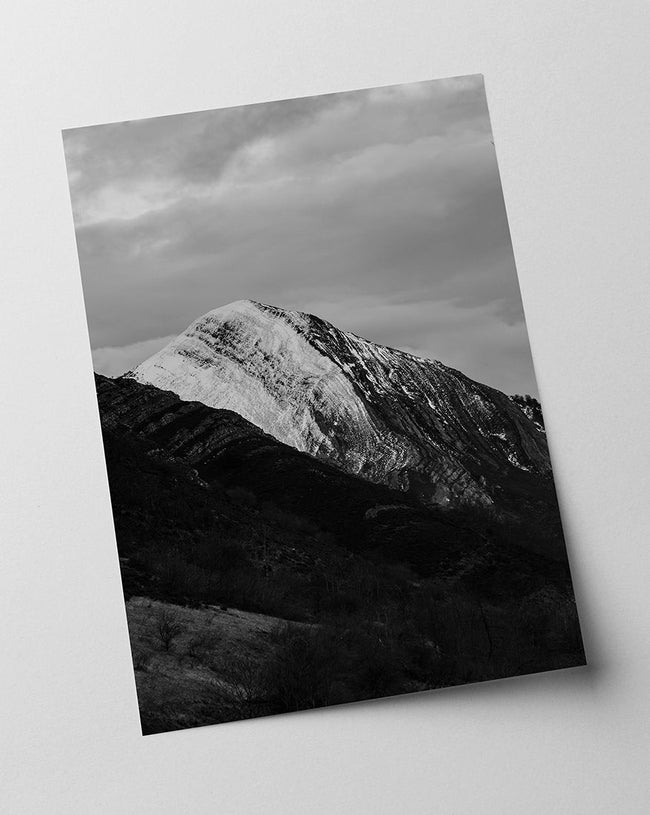 Berge - Schwarz-Weiß Main Image