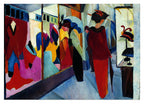 August Macke - Abstrakt Exposition