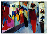 August Macke - Abstrakt Exposition