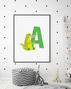 A wie Alligator, ABC Lernen