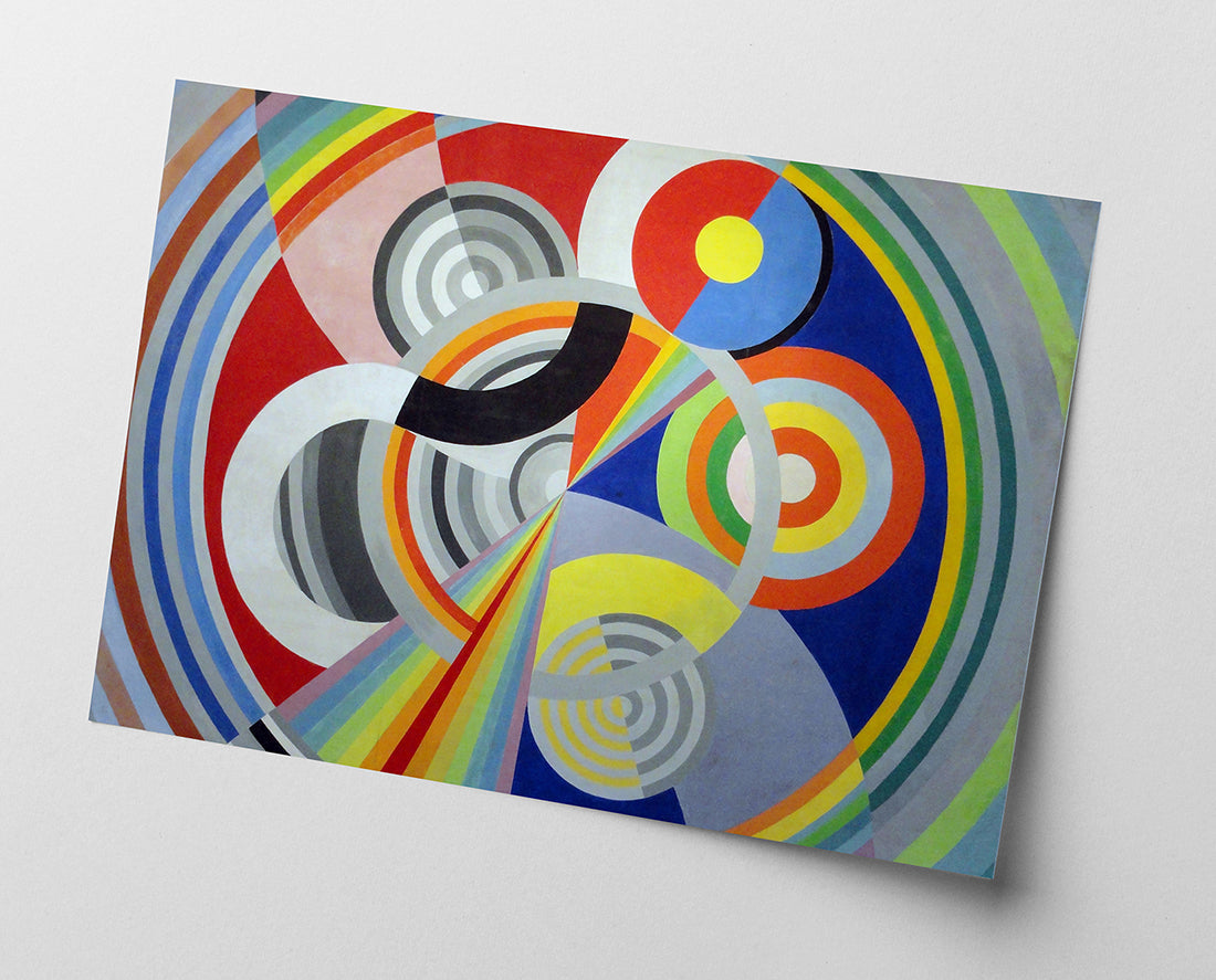 Robert Delaunay - Rhytmus Nr. 1, Dekoration für das Salon des Tuileries