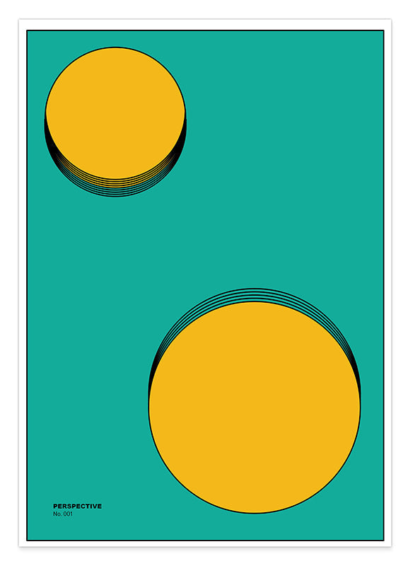 Perspective - No. 001 - Kreise in Orange Hover Image