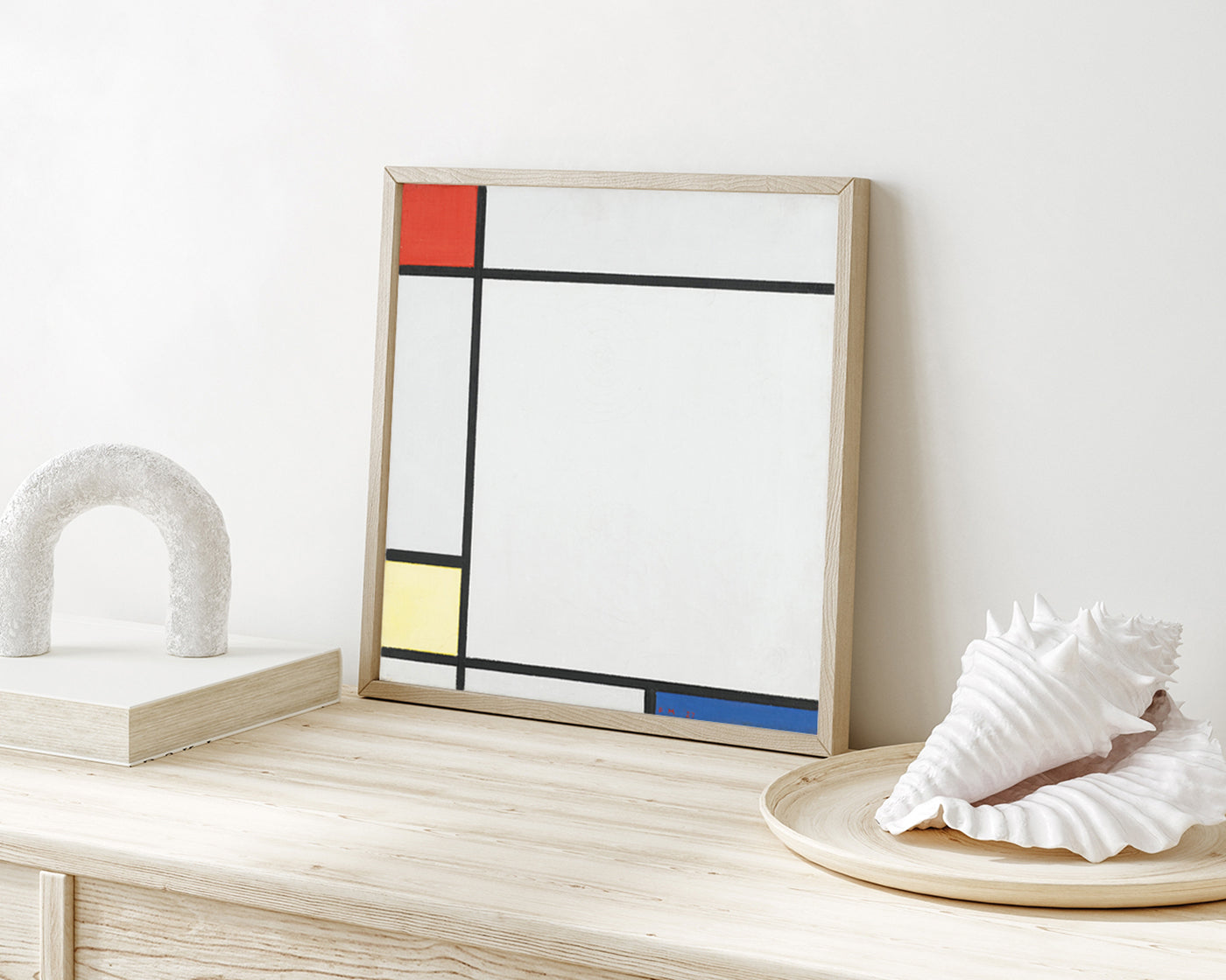 Piet Mondrian - Komposition - Bunte Geometrie