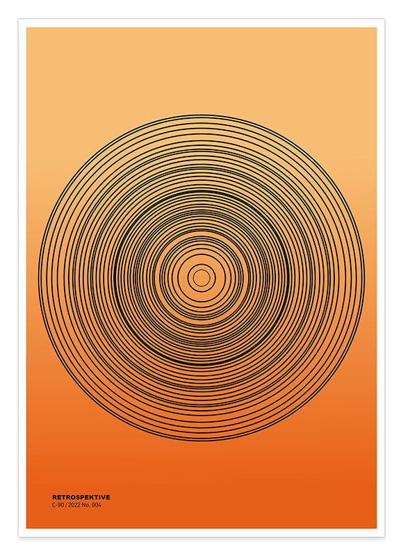 Retrospektive - No. 004 - Kreise in Schwarz Hover Image