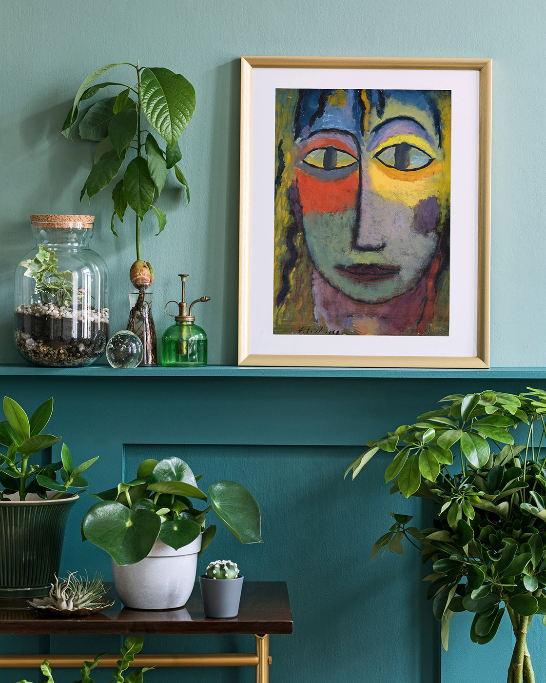 Alexej von Jawlensky - Kopf einer Frau Medusa