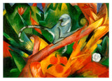 Franz Marc - Das Äffchen (1912)