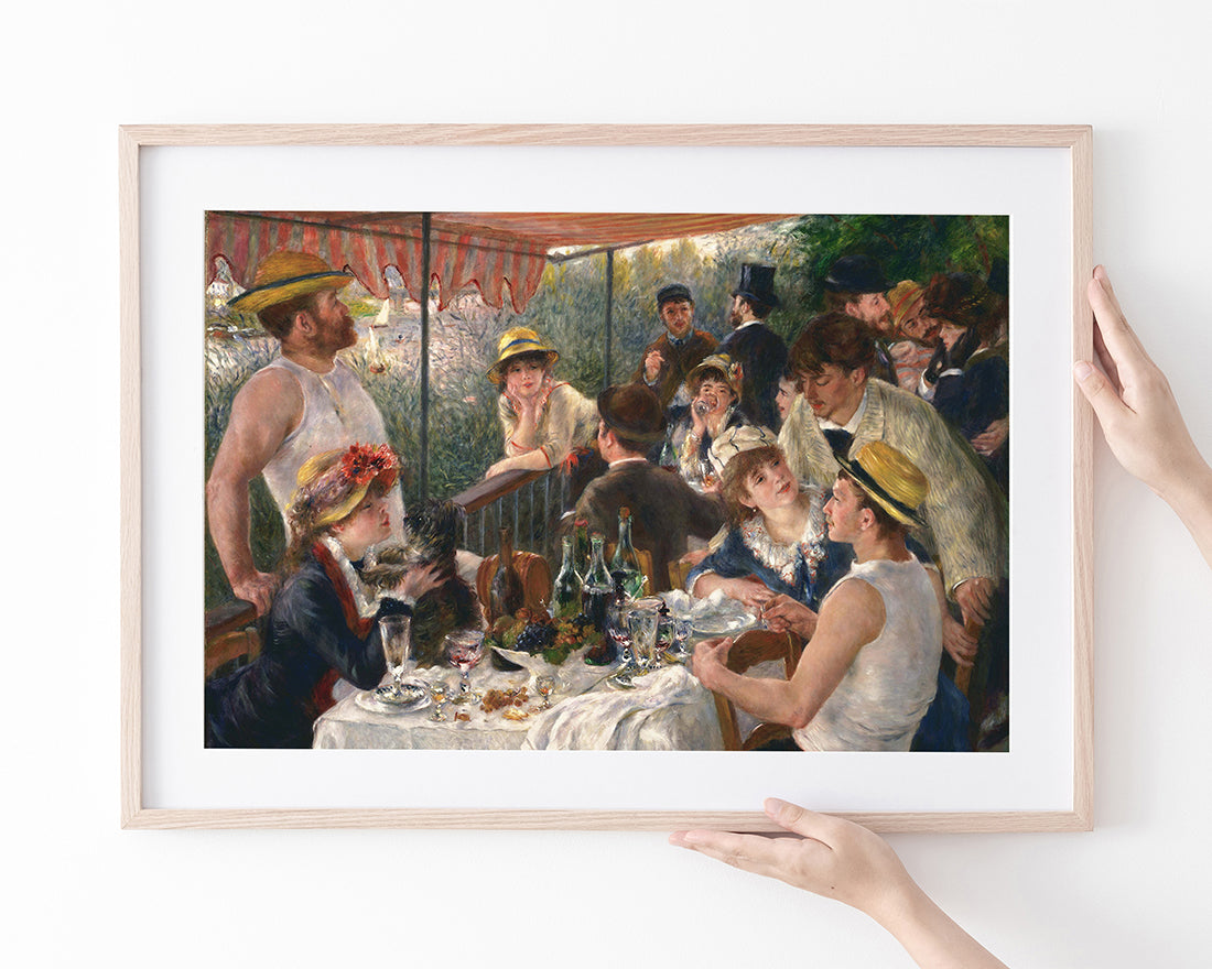 Pierre-Auguste Renoir - Die Mahlzeit der Ruderer