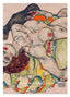 Egon Schiele - Museum-Poster II Sich liebende Frauen