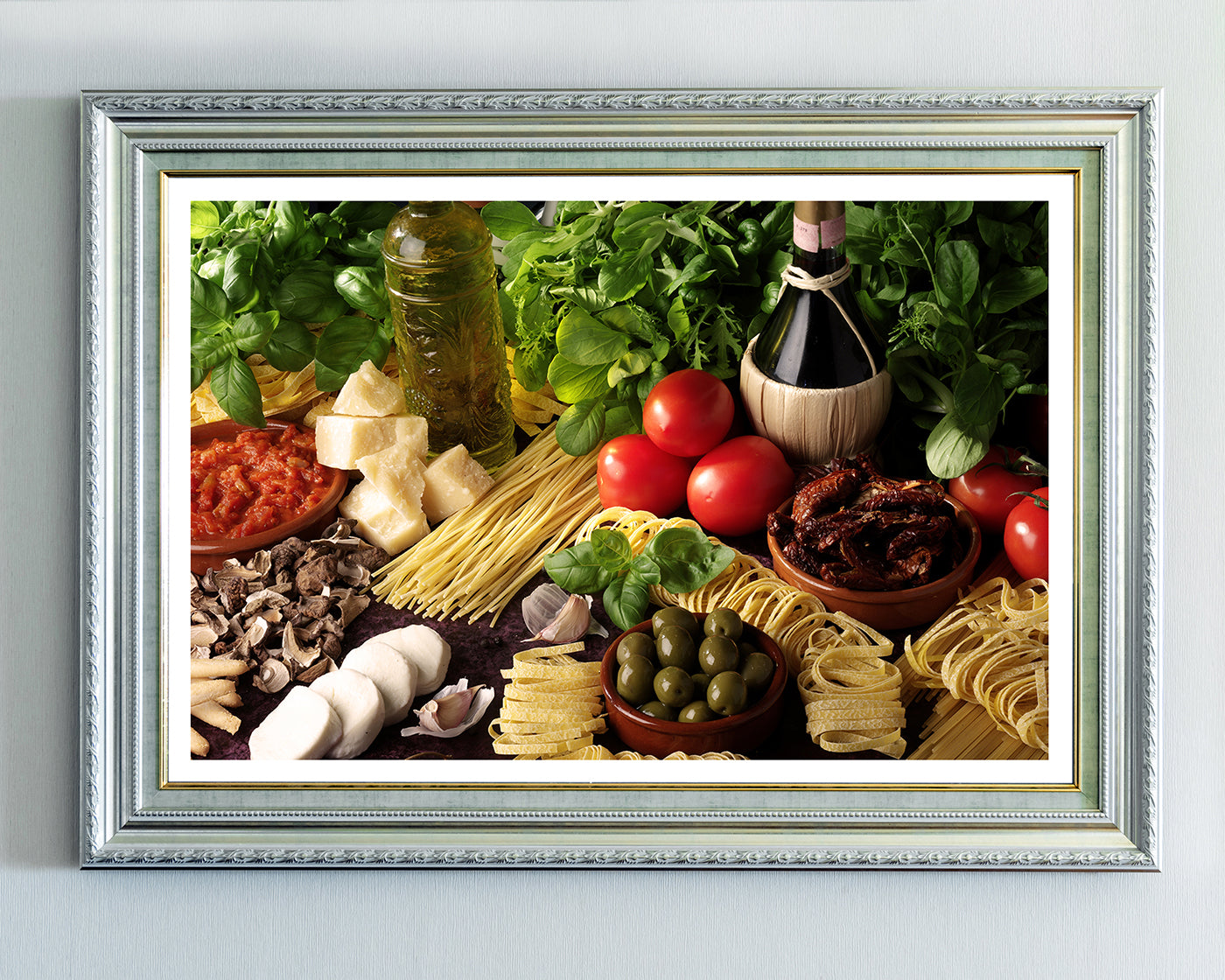 Italienische Zutaten