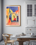 August Macke - Blick auf eine Allee in Tunis