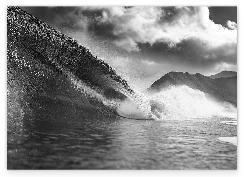 Wellen - Schwarz-Weiß