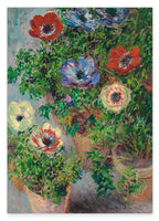Claude Monet - Anemonen im Topf
