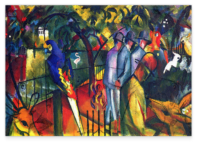 August Macke - Zoologischer Garten Hover Image