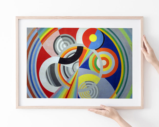 Robert Delaunay - Rhytmus Nr. 1, Dekoration für das Salon des Tuileries Main Image