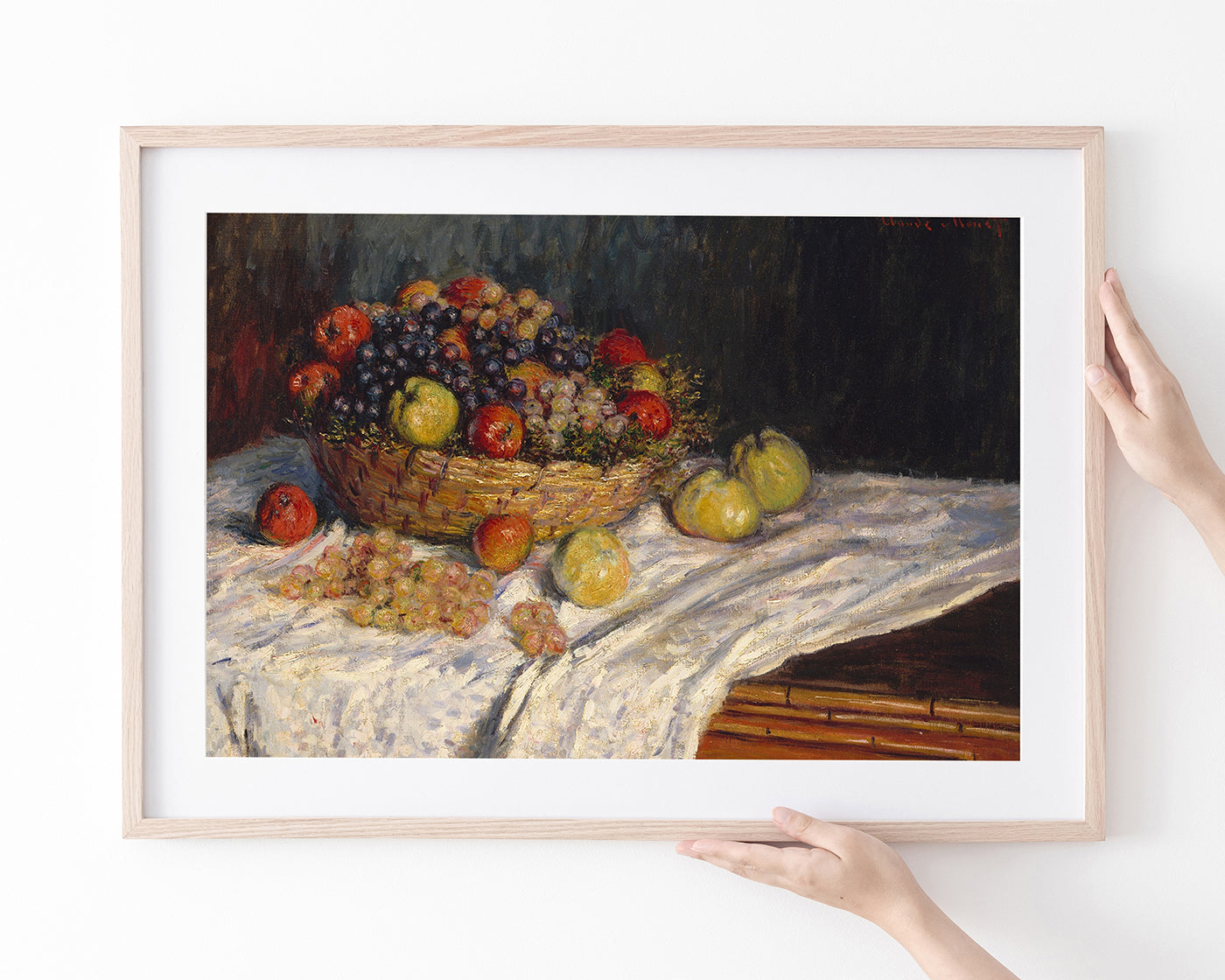 Claude Monet - Äpfel und Weintrauben (1879-1880)