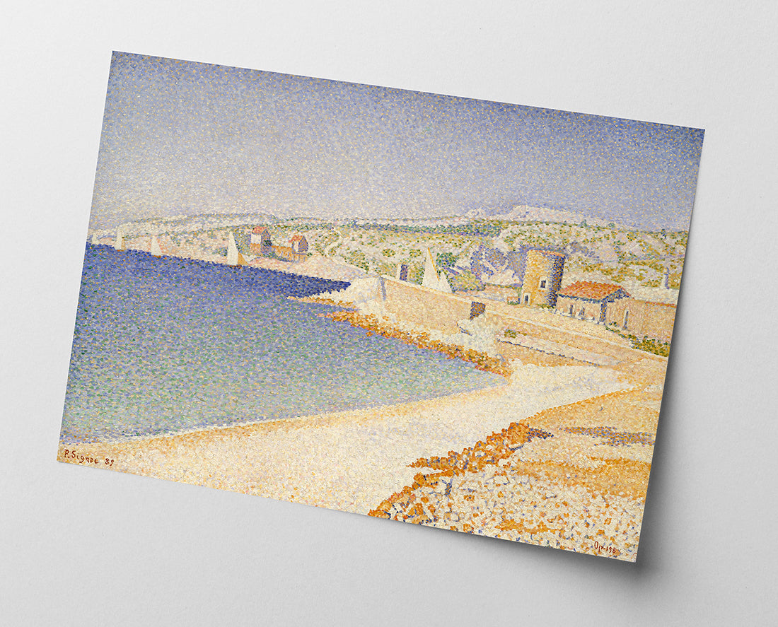 Paul Signac - Der Steg bei Cassis, Opus 198
