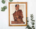 Egon Schiele - Museum-Poster II Portrait von Arthur Rössler