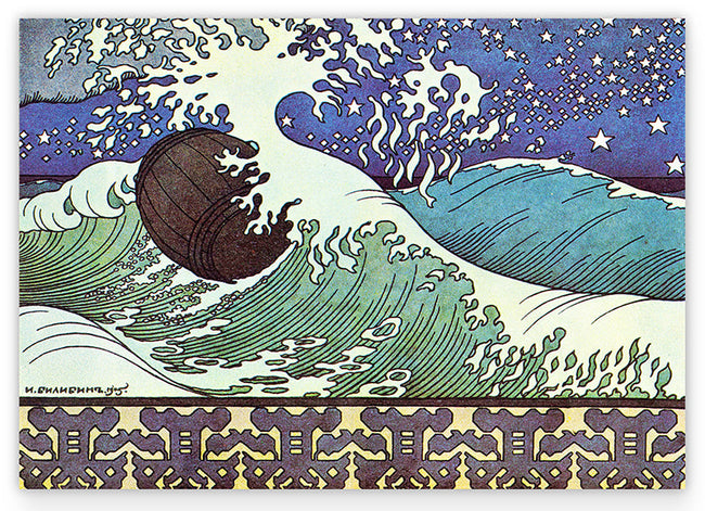 Ivan Bilibin - Die Welle Hover Image